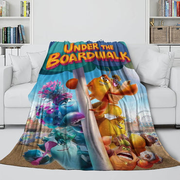 Under The Boardwalk Blanket Flannel Fleece Throw Room Decoration (Online Order Only)