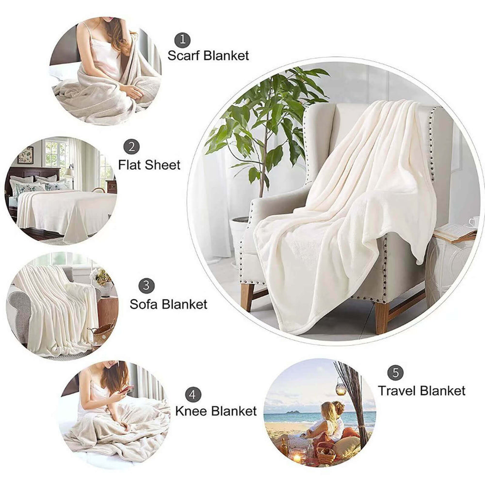 Under The Boardwalk Blanket Flannel Fleece Throw Room Decoration (Online Order Only)