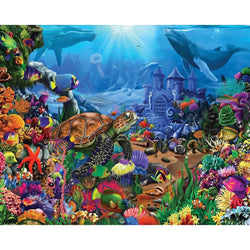 Undersea Turtle 1000 Piece Jigsaw Puzzle Springbok (ONLINE ORDER ONLY)