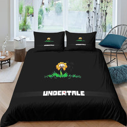 Undertale Bedding Set Pattern Quilt Cover Without Filler (Online Order Only)