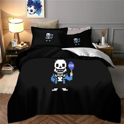 Undertale Bedding Set Pattern Quilt Cover Without Filler (Online Order Only)