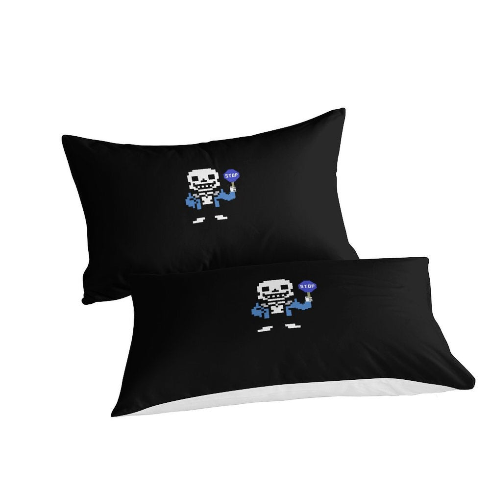 Undertale Bedding Set Pattern Quilt Cover Without Filler (Online Order Only)