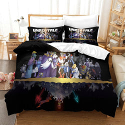 Undertale Bedding Set Pattern Quilt Cover Without Filler (Online Order Only)