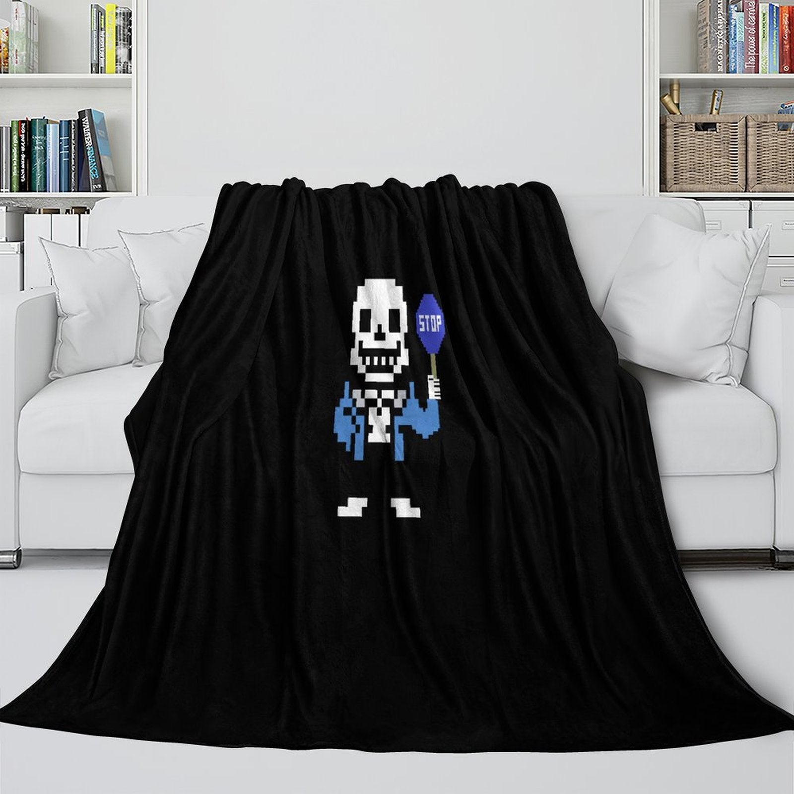 Undertale Blanket Flannel Fleece Throw Room Decoration (Online Order Only)