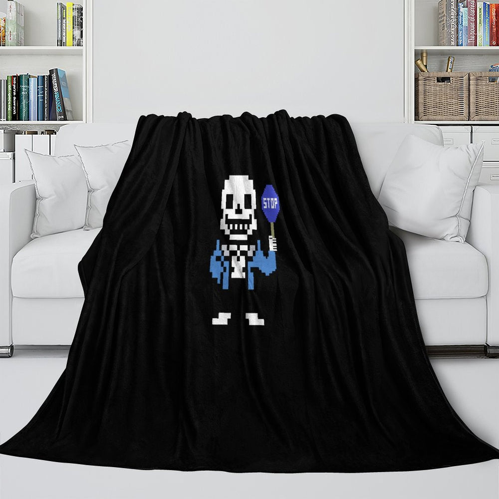 Undertale Blanket Flannel Fleece Throw Room Decoration (Online Order Only)