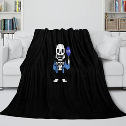 Undertale Blanket Flannel Fleece Throw Room Decoration (Online Order Only)