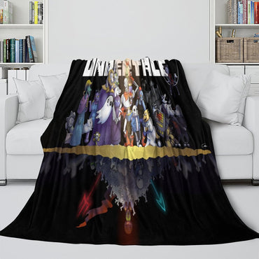 Undertale Blanket Flannel Fleece Throw Room Decoration (Online Order Only)