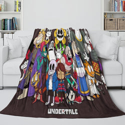 Undertale Blanket Flannel Fleece Throw Room Decoration (Online Order Only)