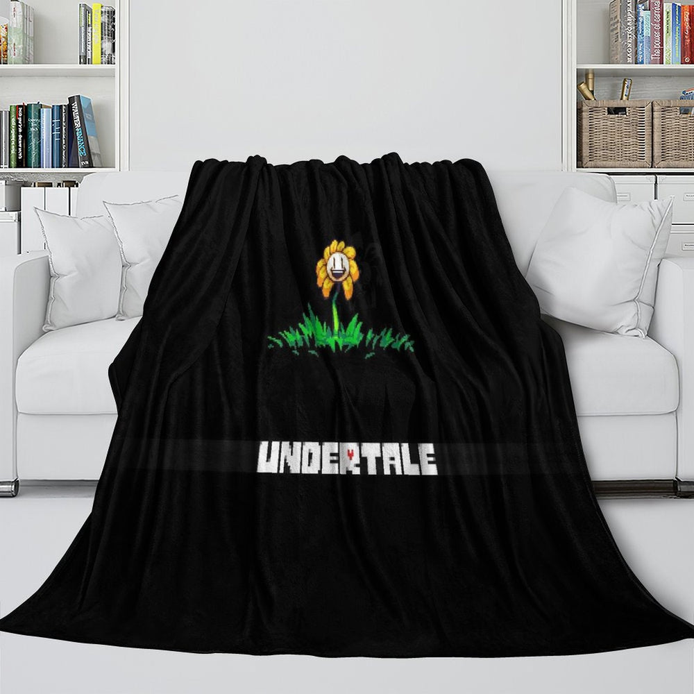 Undertale Blanket Flannel Fleece Throw Room Decoration (Online Order Only)