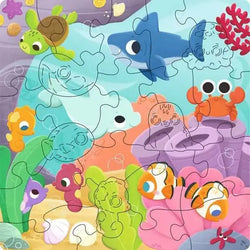 Underwater Friends 22 Piece Wooden Jigsaw Puzzle Ravensburger