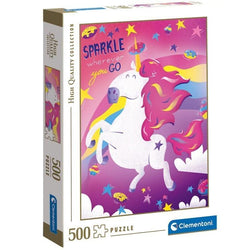 Unicorn "Fantastic Animals" 500 Piece Jigsaw Puzzle Clementoni (ONLINE ORDER ONLY)