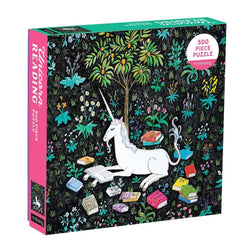 Unicorn Reading 500 Piece Jigsaw Puzzle Mudpuppy (ONLINE ORDER ONLY)