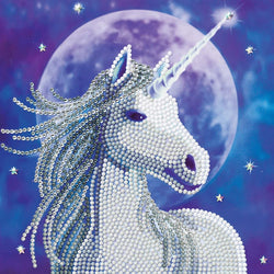 Unicorn Starlight Crystal Art Card Kit Craft Buddy (ONLINE ORDER ONLY)