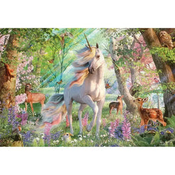 Unicorn in the Woods 500 Piece Jigsaw Puzzle Cobble Hill