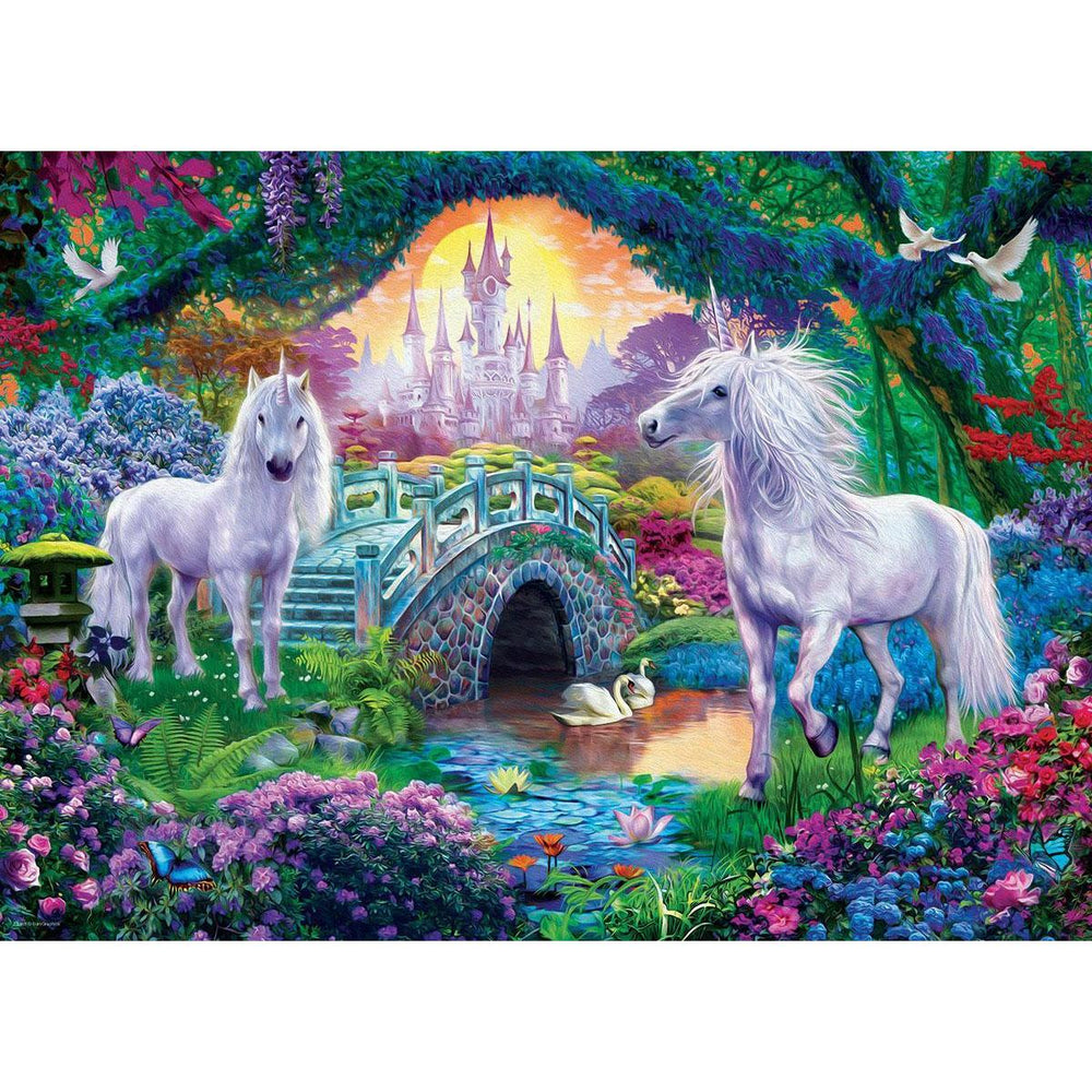 Unicorns in Fairyland 500 Piece Jigsaw Puzzle Eurographics (ONLINE ORDER ONLY)