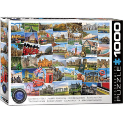 United Kingdom Globetrotter 1000 Piece Jigsaw Puzzle Eurographics (ONLINE ORDER ONLY)