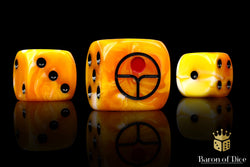 Universal Peace Dice - Ochre (ONLINE ORDER ONLY)