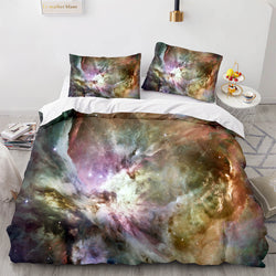 Universe Sky Outer Space 3 Piece Bedding Set Quilt Covers (Online Order Only)