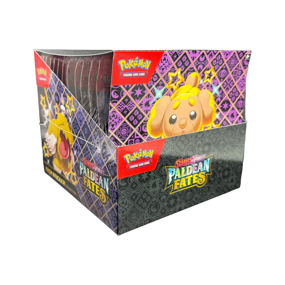 Paldean Fates Tech Sticker Collection Case [PAF] (ONLINE ORDER ONLY)