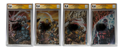 [TRIPLE SIGNED CGC YELLOW LABEL 4 PACK FOIL] X-Men 1991 #1 Facsimile Jim Lee | Claremont |  Williams Cover Var [Set #3] (ONLINE ORDER ONLY)