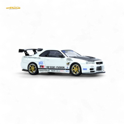 (Pre-Order) Inno64 Top Secret R34 GT-R - White 1:64 (ONLINE ORDER ONLY)
