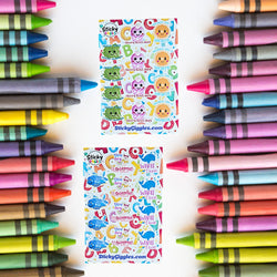 Teacher Classroom Sticker Sheets (ONLINE ORDER ONLY)