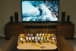 Painting Station Fully Assembled - 26mm, For Vallejo and Army Painter Style Dropper Bottles (Online Order Only) (Online Order Only)