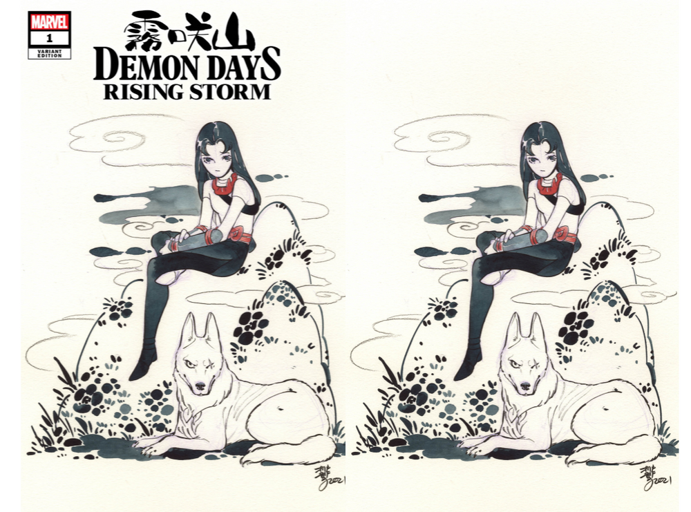 Demon Days Rising Storm #1 Peach Momoko Variant (12/01/2021) Marvel (ONLINE ORDER ONLY)