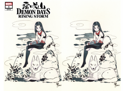 Demon Days Rising Storm #1 Peach Momoko Variant (12/01/2021) Marvel (ONLINE ORDER ONLY)