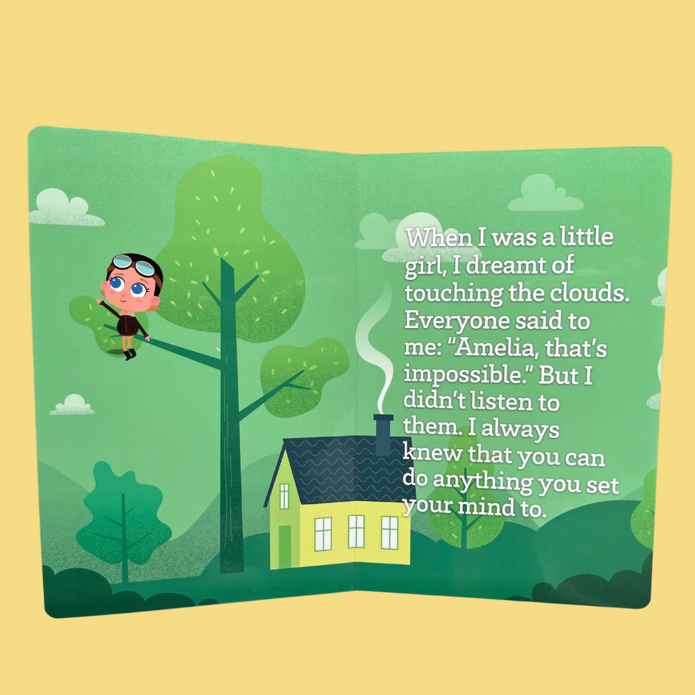 Little Trailblazers - Amelia Earhart Book (ONLINE ORDER ONLY)