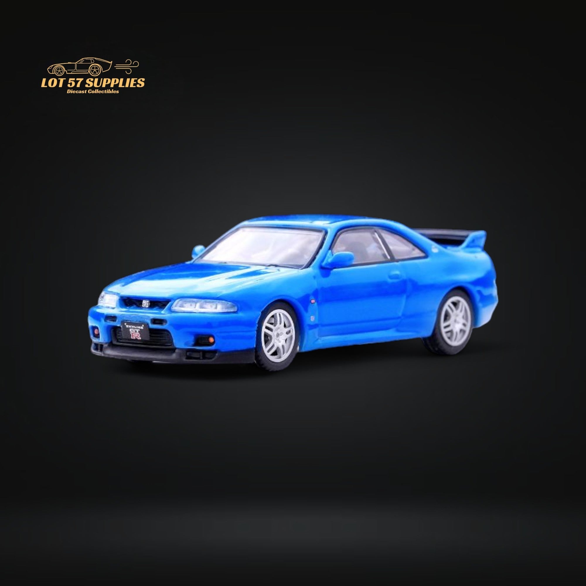 Inno64 Nissan Skyline GT-R (R33) in Blue 1:64 (ONLINE ORDER ONLY)