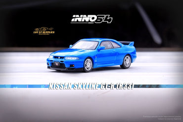Inno64 Nissan Skyline GT-R (R33) in Blue 1:64 (ONLINE ORDER ONLY)