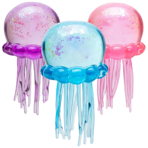 Goro Play Toys Jellyfish JELLY SQUISH Squeeze Toy - Slow Rise Sensory Stress Reliever for Adults (ONLINE ORDER ONLY)