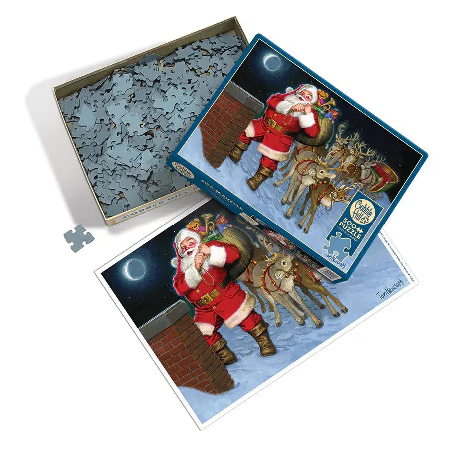 Up on the Rooftop 500 Piece Jigsaw Puzzle Cobble Hill (ONLINE ORDER ONLY)