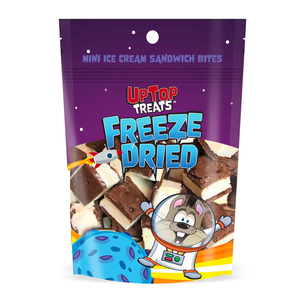 UpTop Treats - Freeze Dried Ice Cream - Vanilla (1.6oz) (USA) (ONLINE ORDER ONLY)