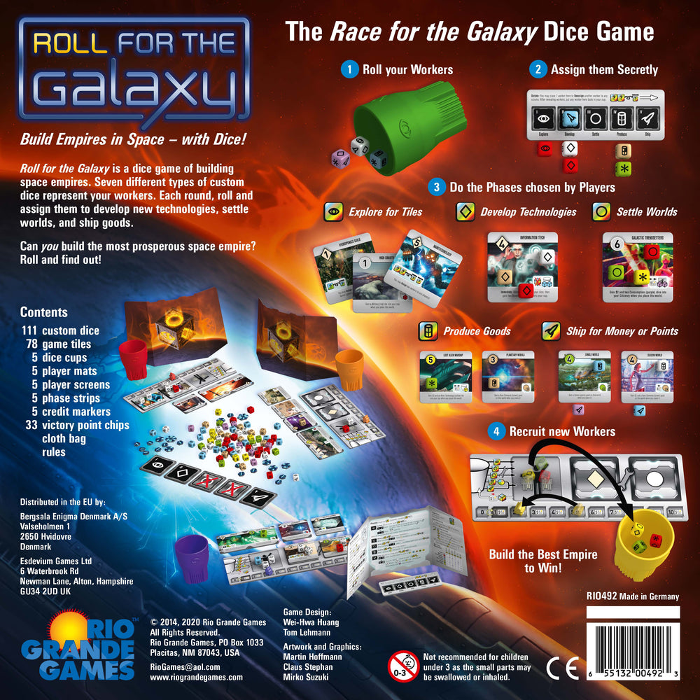 Roll for the Galaxy (ONLINE ORDER ONLY)