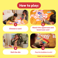 ABC: Learn Uppercase & Lowercase Letters Card Pack - CHOOSE Act (ONLINE ORDER ONLY)