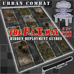60x44" 'Urban Combat' F.A.T. Mat Battle Gaming Mat (ONLINE ORDER ONLY)