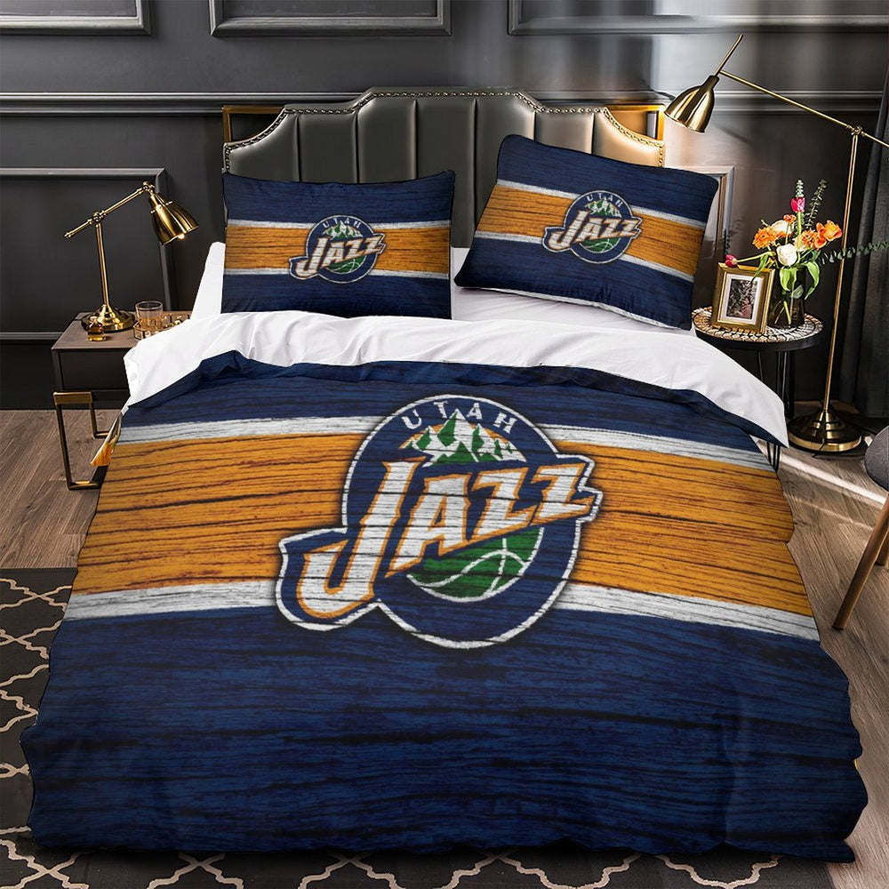 Utah Jazz Bedding Set Duvet Cover Without Filler (Online Order Only)