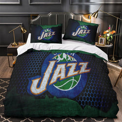 Utah Jazz Bedding Set Duvet Cover Without Filler (Online Order Only)