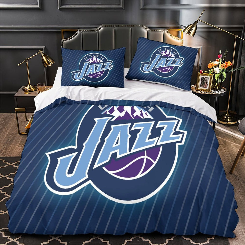 Utah Jazz Bedding Set Duvet Cover Without Filler (Online Order Only)