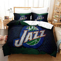 Utah Jazz Bedding Set Duvet Cover Without Filler (Online Order Only)