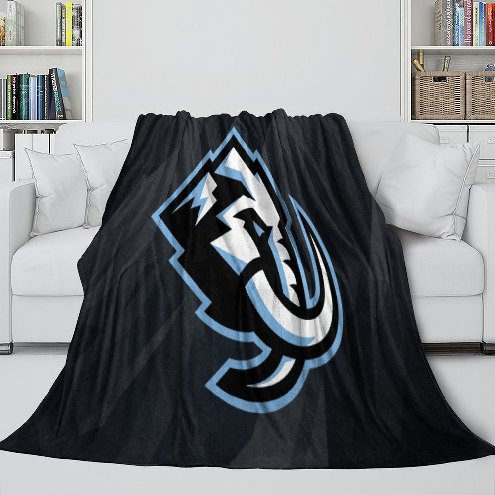 Utah Mammoth Blanket Flannel Throw Kids Room Decoration (Online Order Only)