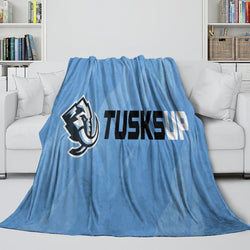 Utah Mammoth Blanket Flannel Throw Kids Room Decoration (Online Order Only)