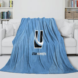 Utah Mammoth Blanket Flannel Throw Kids Room Decoration (Online Order Only)