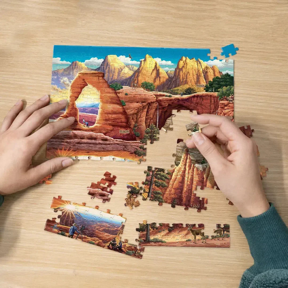 Utah's 5 National Parks 210 Piece Jigsaw Puzzle Boardwalk (ONLINE ORDER ONLY)