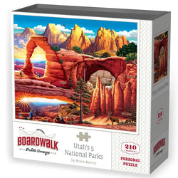 Utah's 5 National Parks 210 Piece Jigsaw Puzzle Boardwalk (ONLINE ORDER ONLY)