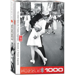 V-J Day Kiss Life 1000 Piece Jigsaw Puzzle Eurographics (ONLINE ORDER ONLY)