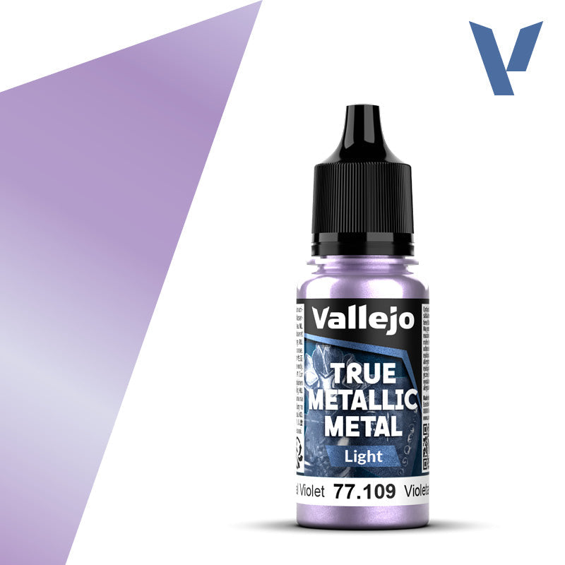 Vallejo True Metallic Metal: Celestial Violet - Light (18 ml)