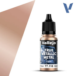 Vallejo True Metallic Metal: Rusty Metal - Light (18 ml)